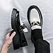 Men's Fashion Black and White Two Tone Chunky Platform Penny Loafers Classic Slip-On Lug Sole Business Work Dress Shoes Daily Non-Slip Shock Absorbing Casual Shoes Large size 5.5-14 (White-Black-B,10)