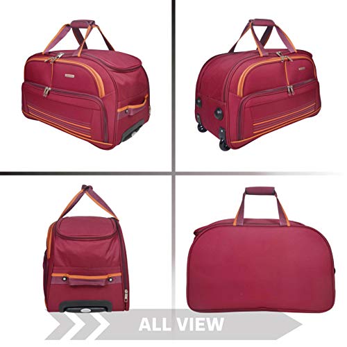 Buy Murano Odyssey 24 inch Polyester Lightweight Duffel Bag with Roller