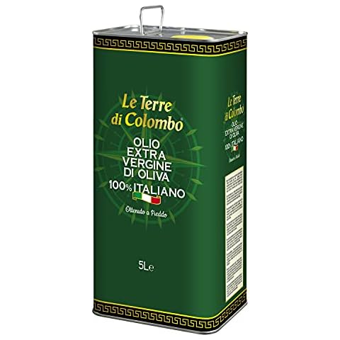 Le Terre di Colombo - 100% Italian Extra Virgin Olive Oil, 5 L Cover