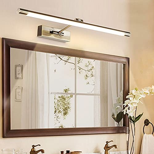 Lámpara frontal de espejo de baño minimalista con tecnología LED integrada 6