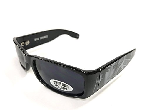 Shades Impala Money Skull Smiley Black Sunglasses California Lowrider Style4