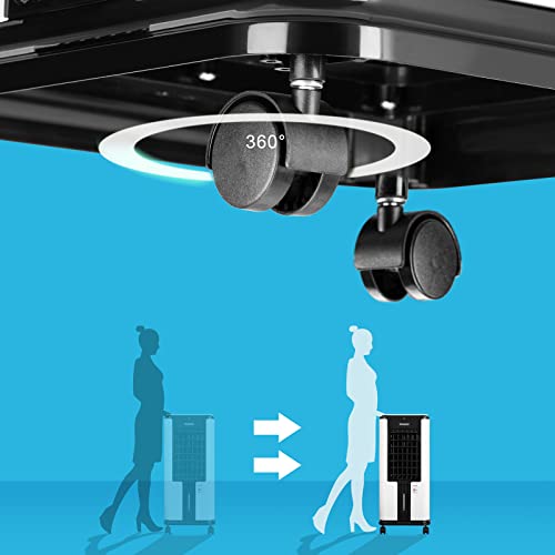 MONZANA® Aircooler 4in1 Fernbedienung 7L Tank Timer Mobil Luftkühler Ionisator Luftbefeuchter Ventilator Klimagerät Turmventilator Säulenventilator – Bild 6