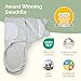 JUICY BUMBLES Baby Swaddles 0-3 Months Newborn Swaddle Sack Sleep Swaddle Sleep Sack Wrap for Newborns Girl and Boy 100% Cotton Oeko TEX 3-Pack