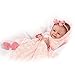 The Ashton-Drake Galleries Megan Rose with Hand-Rooted Hair So Truly Real Lifelike & Realistic Weighted Newborn Baby Doll 18-inches