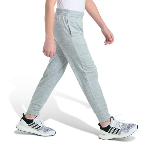 Image of adidas Boys All Sport Jogger, Halo Silver Heather, M (10 /12)