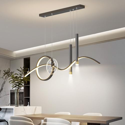 Lámpara colgante moderna de elegante diseño para dormitorio y oficina
