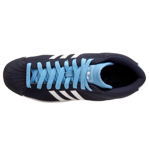 Buy Adidas Originals Men's Pro Model Sneaker,New Navy/White/Blue,9.5 M