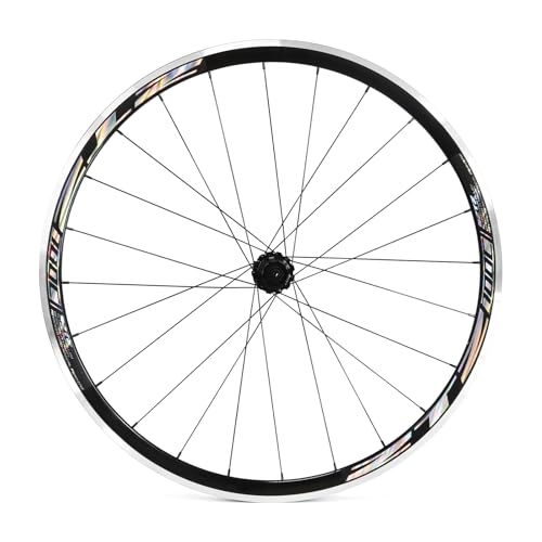ZTZ 700C Road Bike Wheelset, Ultralight Aluminum Alloy 30mm Road Bike Wheel, 20H Front/24H Rear High-Strength Bike Rims, 700c Clincher, Rim Brake, Compatible 8-12 Speed Cassettes (Only Rear Wheel)