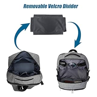 Cpap Backpack Travel Size Cpap Machine Carrying Case Laptop Bag Compatible with Mini Resmed Airsense 9 10 11 Z1 Apex Xt Fit Auto Philips Respironics Dreamstation 3B Medical Luna G3 Sleep Apnea (Gray)