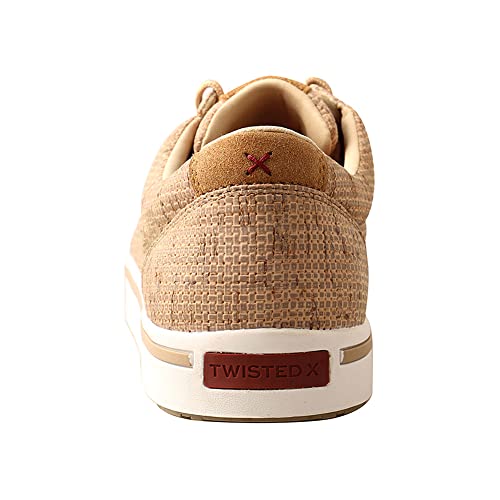 Image of Twisted X Men's Kicks Casual Shoes Moc Toe Tan 12 D