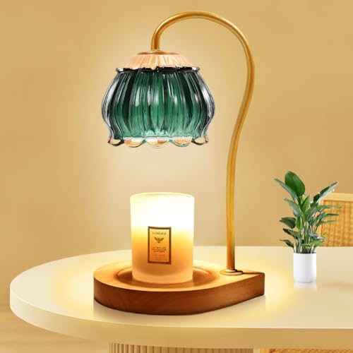 Lámpara Calentador De Velas Regulable Con Temporizador, Calentador De Velas Eléctrico Con 2 Bombillas, Lámpara Calienta Velas Para Decoración Del Dormitorio Del Hogar Lámpara Calentador De Velas Regulable Con Temporizador, Calentador De Velas Eléctrico Con 2 Bombillas, Lámpara Calienta Velas Para Decoración Del Dormitorio Del Hogar