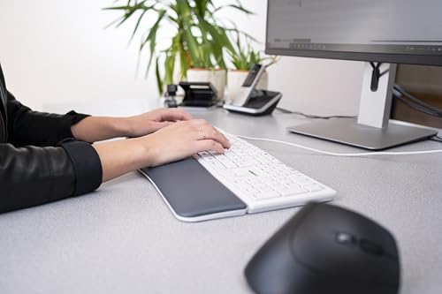 CHERRY KC 4500 Ergo, Ergonomische Tastatur, Deutsch QWERTZ, Weiß-Grau – Ansicht 5