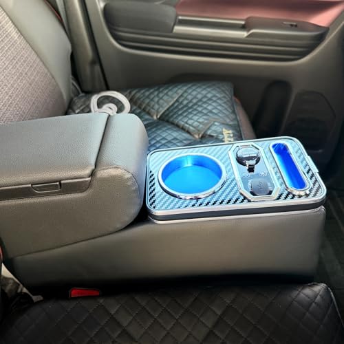 CEMOFE スペーシア コンソールボックス 新型 スペーシアカスタム アームレスト MK54S MK94S アクセサリー Spacia/Spacia Custom 専用 コンソールボックス 2023年11月? 7色変換 明るさ調整 Type-C QC3.