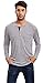 Olidarua Mens Fashion Long Sleeve Henley Shirts Casual Button T Shirts with Pocket
