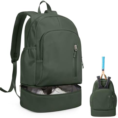 suradar Mochila de Gimnasio Mujer con Compartimento para Zapatos ...