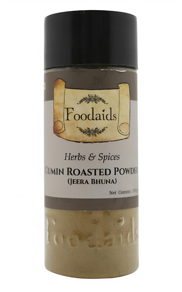 See full amazon price history chart for Foodaids Roasted Cumin/Bhuna Jeera Powder 100 GM. Make your dish (Dahi,Raita,Chaas,Soups,Buttermilk,Curries & Salads) delicious./ Aromatic flavour. Foodaids Roasted Cumin/Bhuna Jeera Powder 100 GM. Make your dish (Dahi,Raita,Chaas,Soups,Buttermilk,Curries & Salads) delicious./ Aromatic flavour. (B0B6PMPYN2) Amazon Price History, Amazon Price Tracker