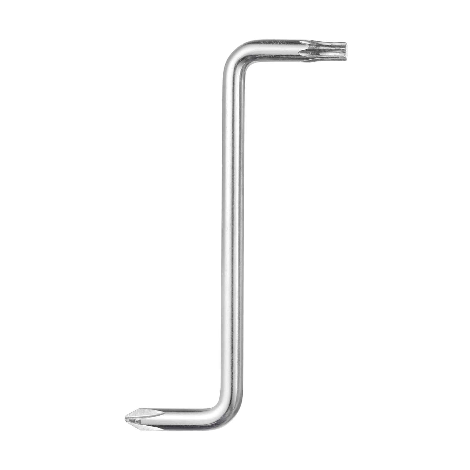 HARFINGTON Offset Screwdriver PH2/T20 Phillips Torx Head Right Angle 90 Degree Screw Driver Double Ended Z-type Hand Tool for Home Appliance Repair