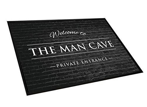 Artylicious Man Cave - Felpudo antideslizante para bar en casa, cueva de hombre, bar, pub Cover