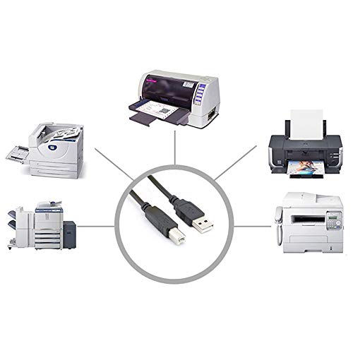 6Ft Usb Cable For Hp Officejet 4630 E-All-In-One Inkjet Printer #TOP4