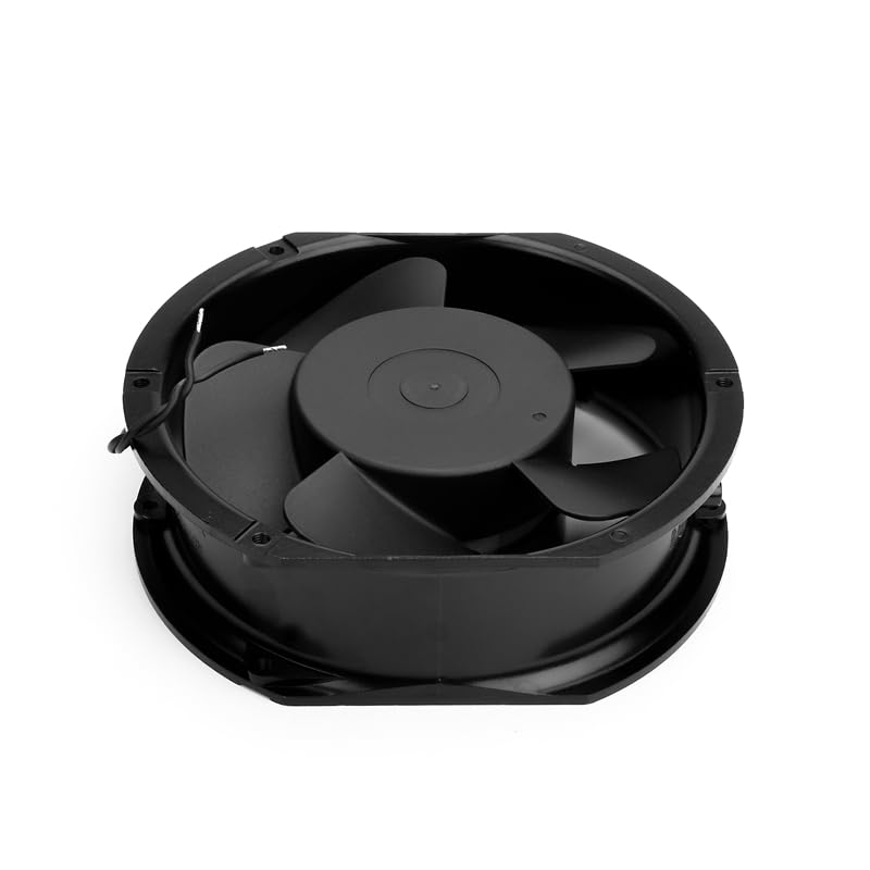 1 Ventola di Raffreddamento Industriale da 17 cm, 170 mm, CA 220 V, 240, Doppia Sfera, 38 W, 17251, per Case industriali