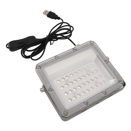 Projecteur LED Lumière Noire 365 Nm pour Ambiance Fête et Décoration