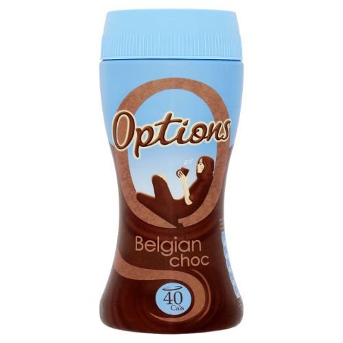 Options Belgian Chocolate Jar (220G) 220G Case Of 6