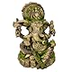Rosewood 91694 Moosbedecktes Aquaristik-Ornament Ganesh-Statue aus Harz