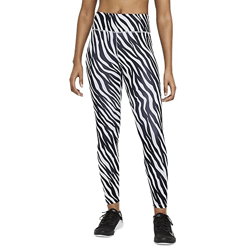 Nike One 7/8 All Over Print Tgt Icon Clash Tights Purple Chalk/White S