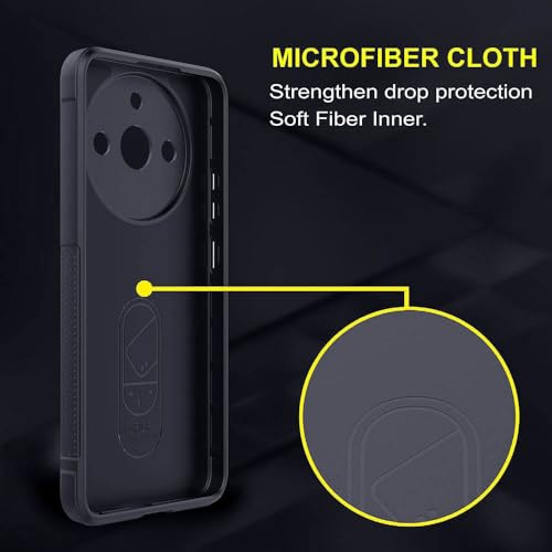 Image of amazon basics Mobile Cover for Realme Narzo 60 5G | Full Camera Protection | Liquid Silicon Case | Flexible Bumper Case for Realme Narzo 60 5G (Grey)