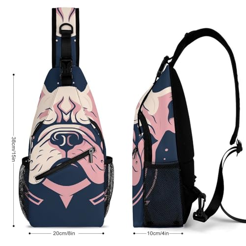 Bolsa tipo Sling para hombro y pecho para hombre y mujer miniatura 2