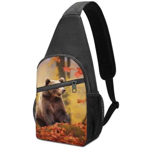 Morrales Sling Bag para Senderismo y Uso Casual miniatura 1