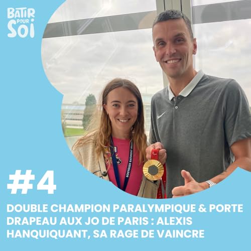 『DOUBLE CHAMPION PARALYMPIQUE & PORTE DRAPEAU AUX JO DE PARIS : ALEXIS HANQUIQUANT, SA RAGE DE VAINCRE』のカバーアート