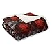 Eddie Bauer Copper Creek Plush Sherpa Throw, 50 x 60, Red