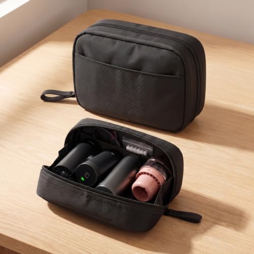 Carrying Case for Shark ChillPill FA02X Series Fan 3-in-1 Portable Cooling Fan Bag with Side Pocket and Foam Cushioning Waterproof Travel Storage 16x5x11cm