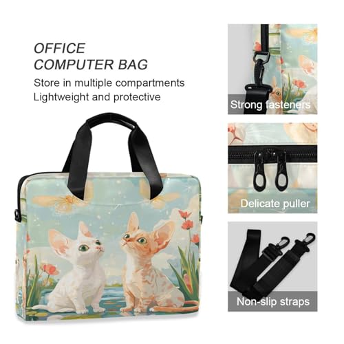 Funda para portátil 15.6 pulgadas con asa y correa miniatura 6