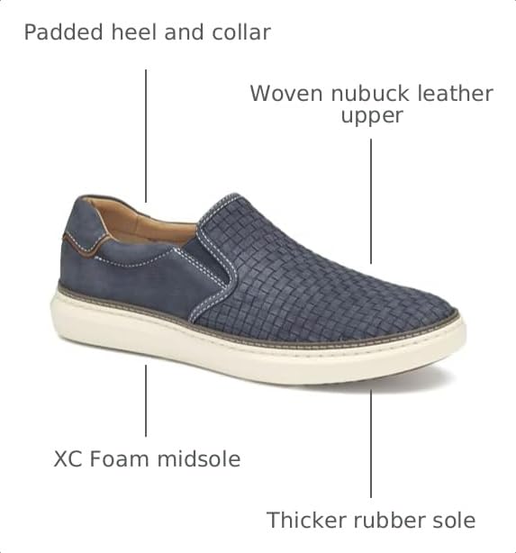 Image of Johnston & Murphy Men's Mcguffey 2 Woven Slip-on