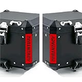 Para Touratech Motorcycle Aluminium Panniers Top Case;