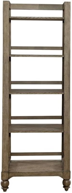 LIBERTY FURNITURE INDUSTRIES, INC. Americana Farmhouse Leaning Pier Bookcase