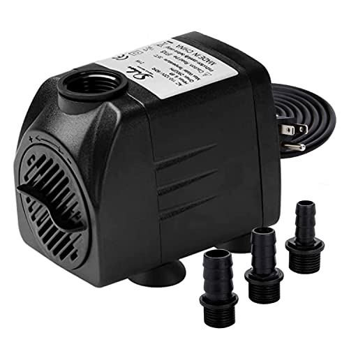 Simple Deluxe 400 Gph Submersible Water Pump With Adjustable Intake, 30W Durable Fountain Water Pump For Fish Tank, Hydroponics, Fountains, Ponds, Aquariums #TOP9