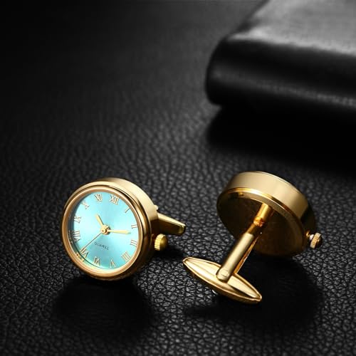 Gemelos reloj analógico para camisas que solucionan el uso del móvil en eventos 6