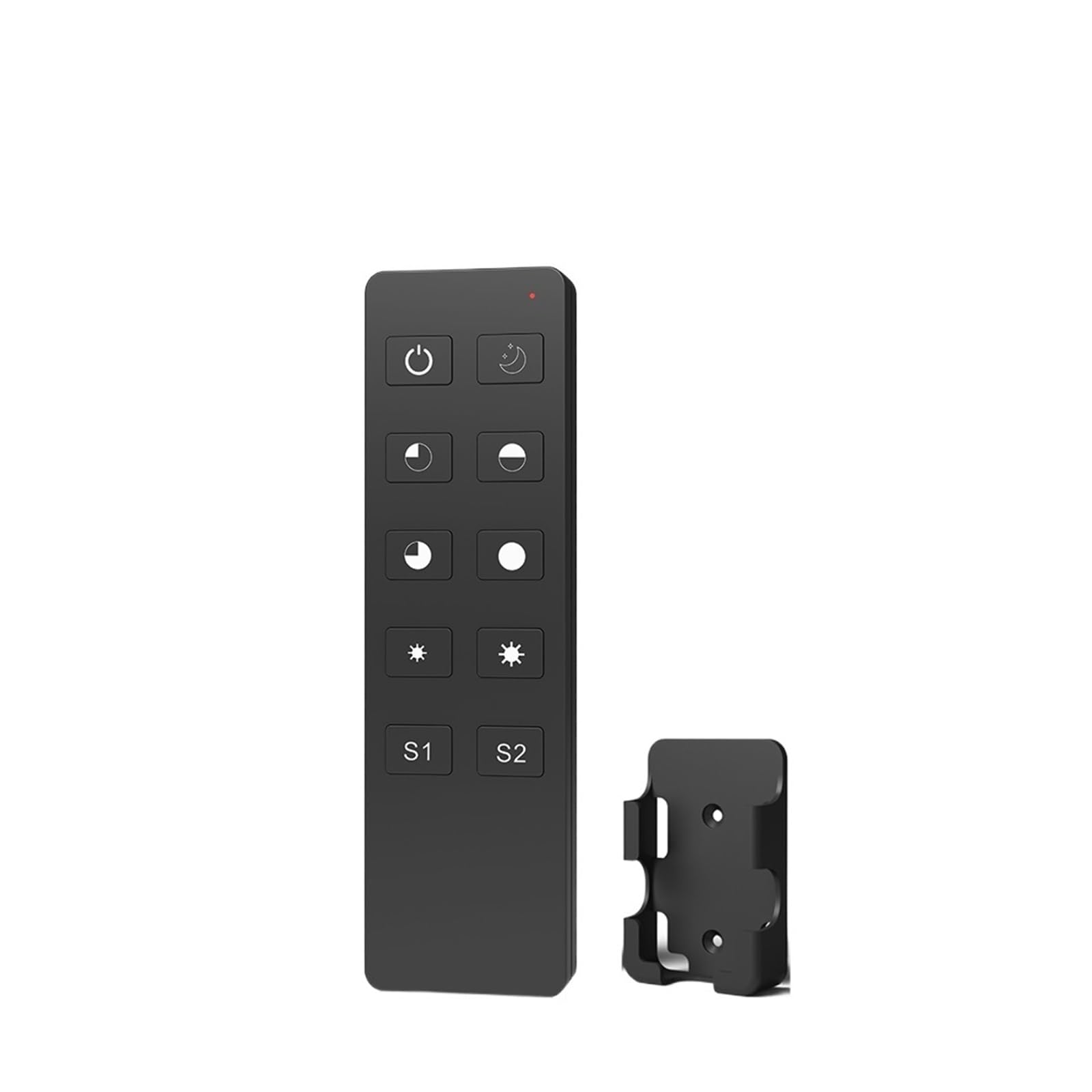 Dimmer LED 220 V 230 V 110 V AC Triac Dimmen Druckknopfschalter mit 2,4 G Fernbedienung Dimmer Schalter DIN Schiene LED Birne(LSD-R1 Remote Only)