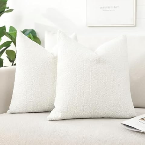 Artscope Textured Boucle Cushion Covers Set Cover
