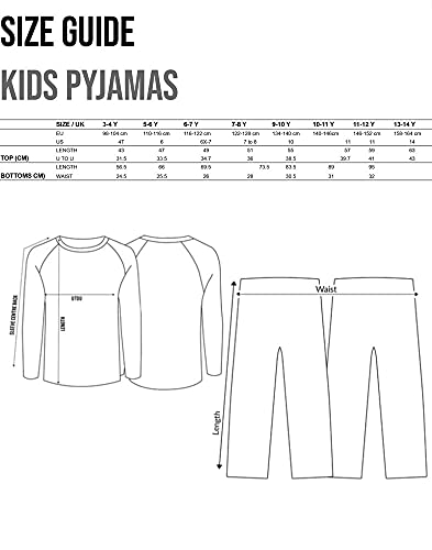 DC Comics Batman Pajamas Boys Kids Black Long Length T-Shirt Pjs2