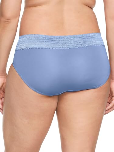 Image of Warner's womens No Pinching No Problems Dig-free Comfort Waist With Lace Microfiber Hipster 5609j
