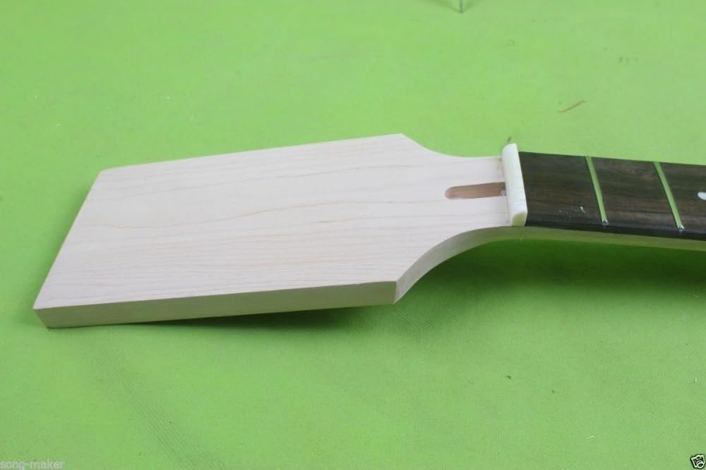 Manico for chitarra elettrica a 12 corde, manico for chitarra largo in acero, palissandro, 24 tasti, manico a paddle da 24,75 pollici