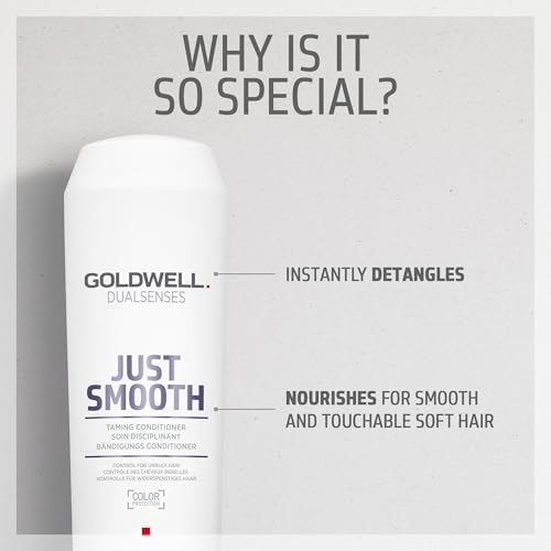 Image of Goldwell Dualsenses Just Smooth Taming Anti-Frizz & Humidity Control Conditioner