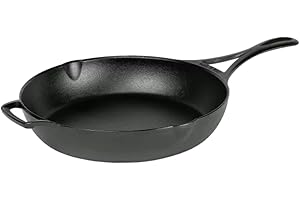 Lodge Chef Collection Cast Iron Blacklock Skillet, Triple Seasoned - 12 in