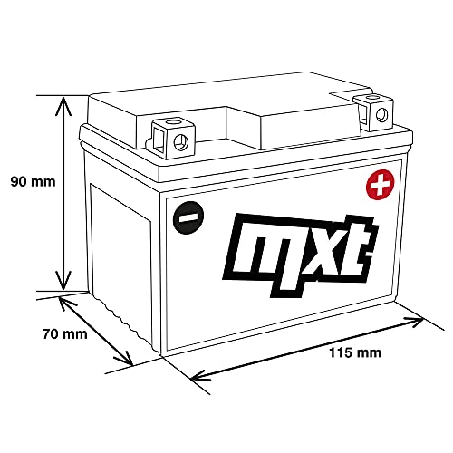 Maxtuned 12V 5Ah SLA4L-BS Scooter Batterij, Onderhoudsvrij Waterdicht Voorgeladen Vergelijkbaar met YTX5L-BS YB4L-B YTX4-BS - Image 6