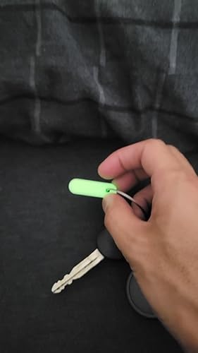 Leuchtender Schlüsselanhänger - Ohne Batterien, Immer Bereit!