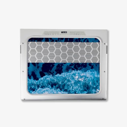 Image of MightySkins Skin Compatible with Alienware X14 R2 (2023) Full Wrap Kit - Ocean Waves | Protective, Durable, and Unique Vinyl Decal wrap Cover | Easy to Apply & Change Styles | Made in The USA